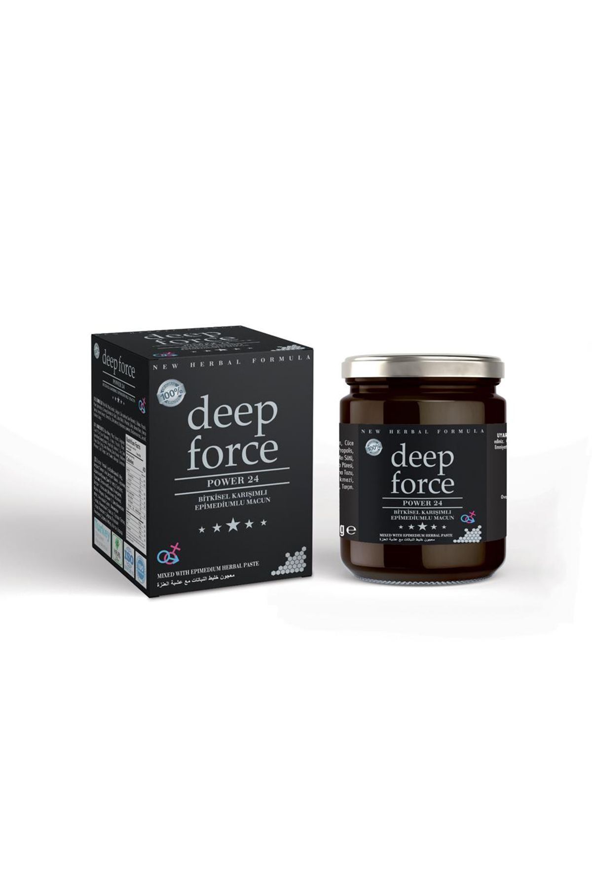 Deep Force power 24 ballı bitkisel karışımlı macun