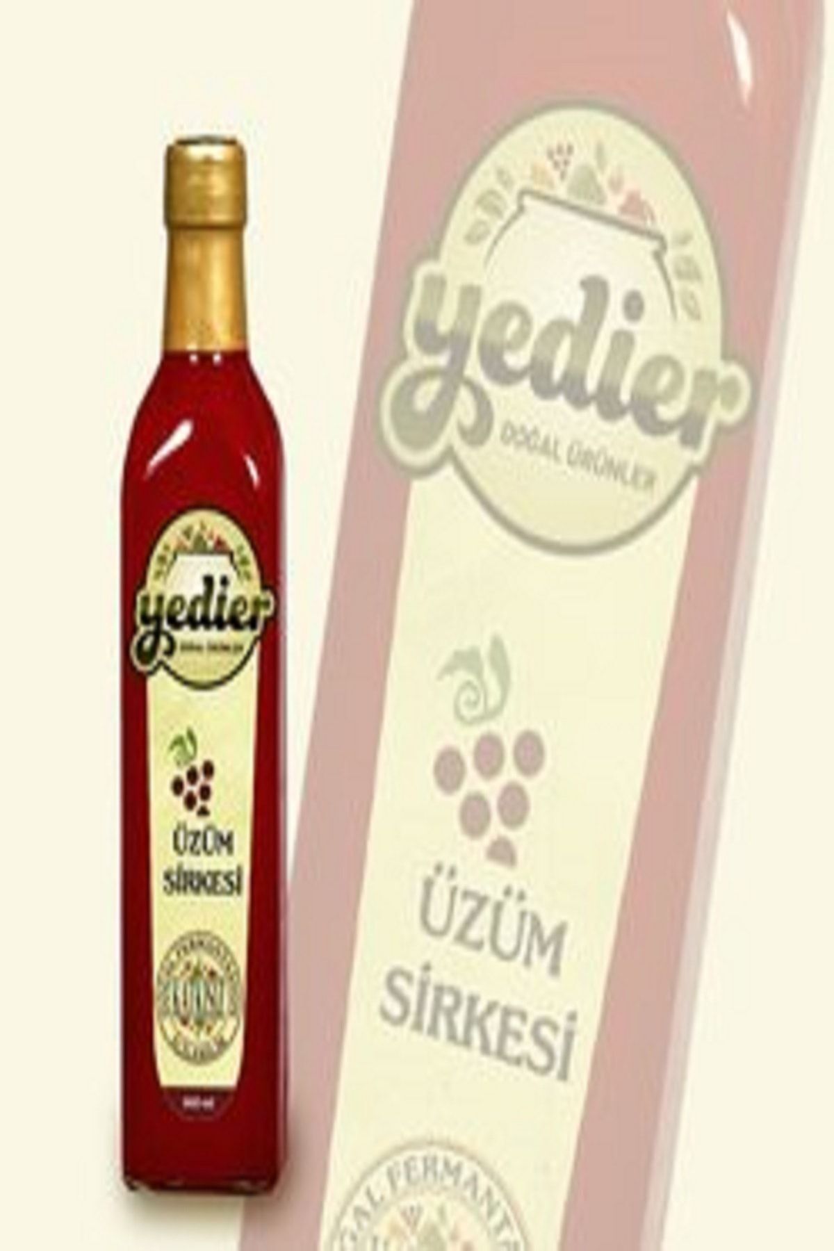 Yedier Üzüm Sirkesi 500 Ml